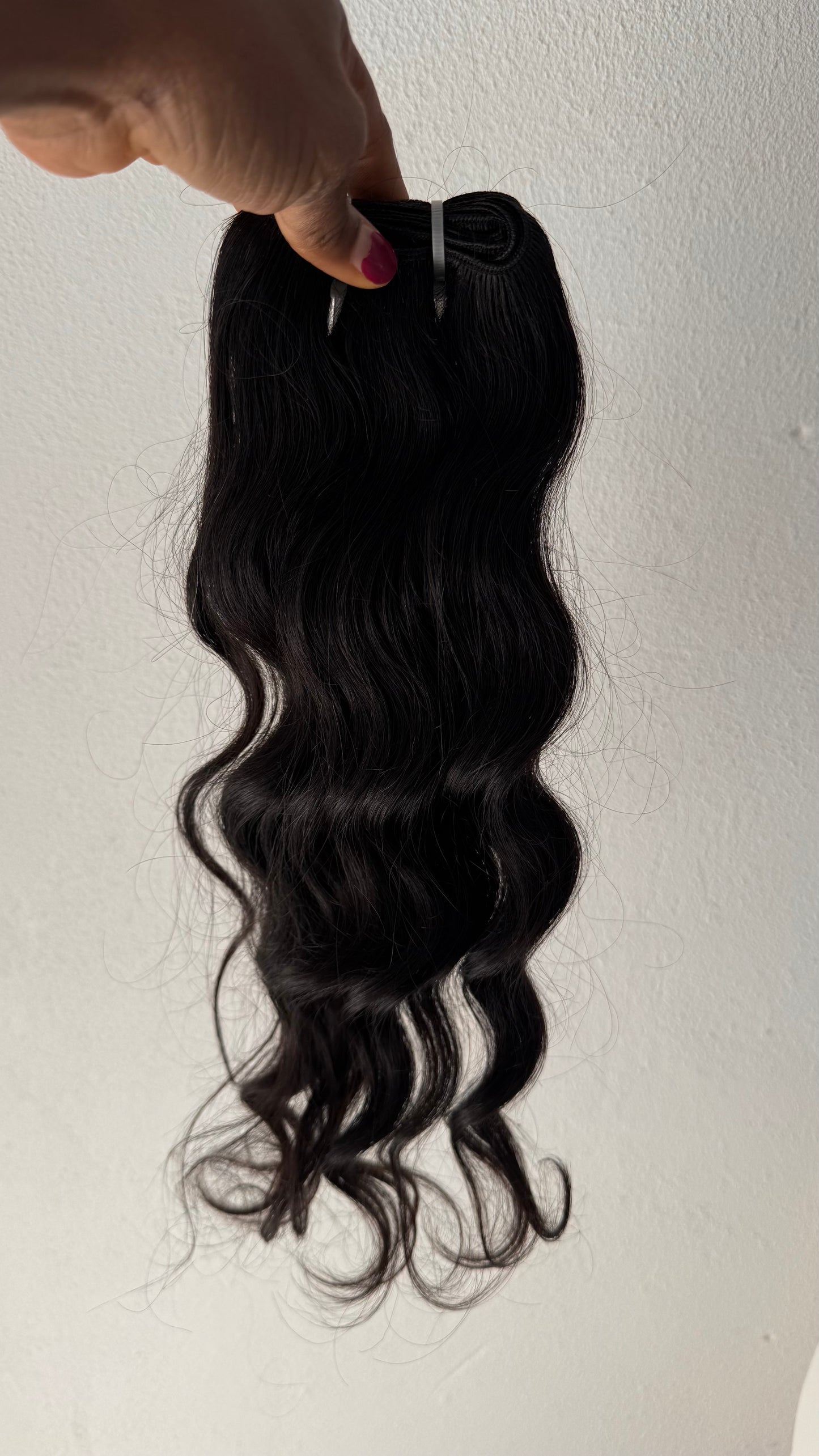 Raw wavy bundles