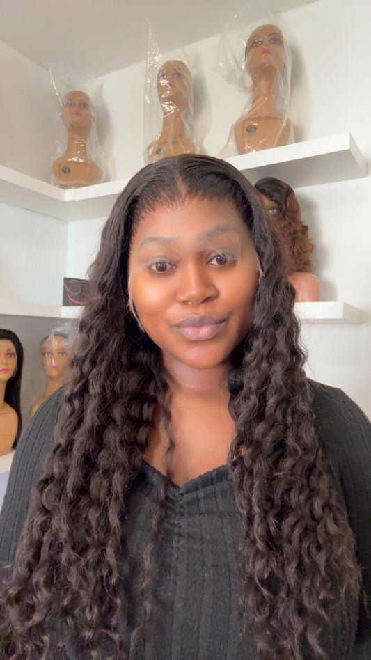 Raw donor deep wavy