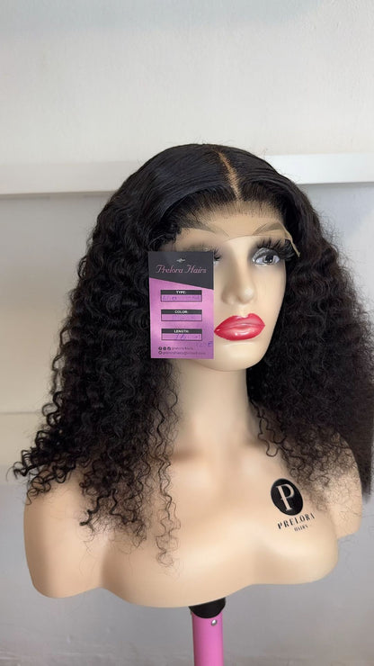 Afro kinky curly
