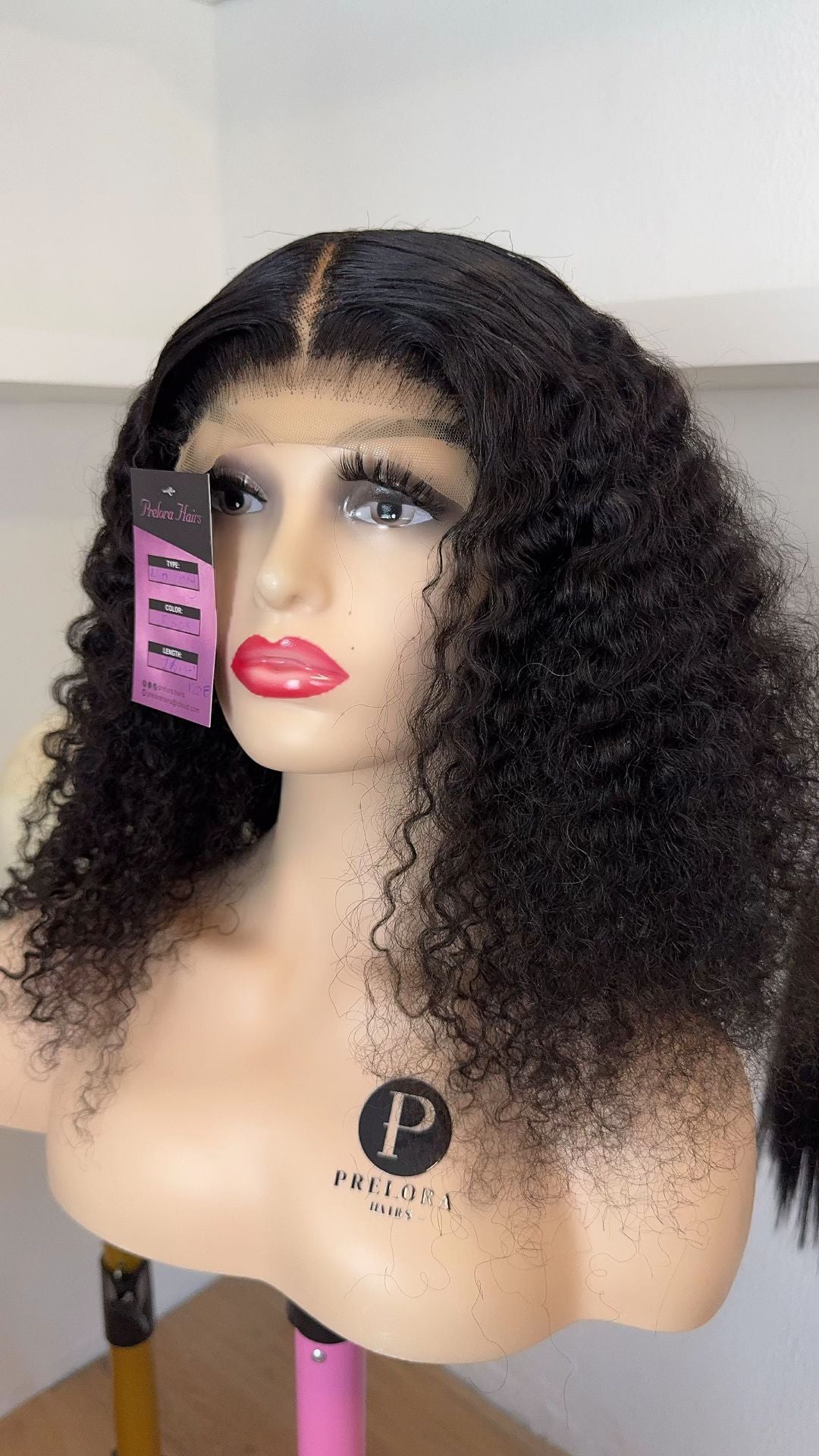 Afro kinky curly