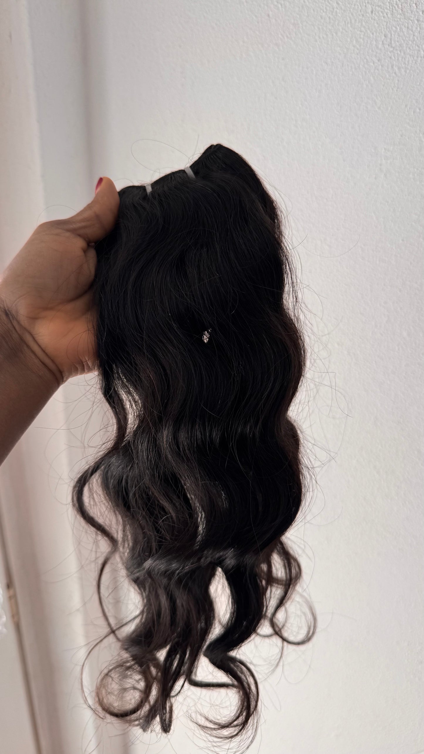Raw wavy bundles