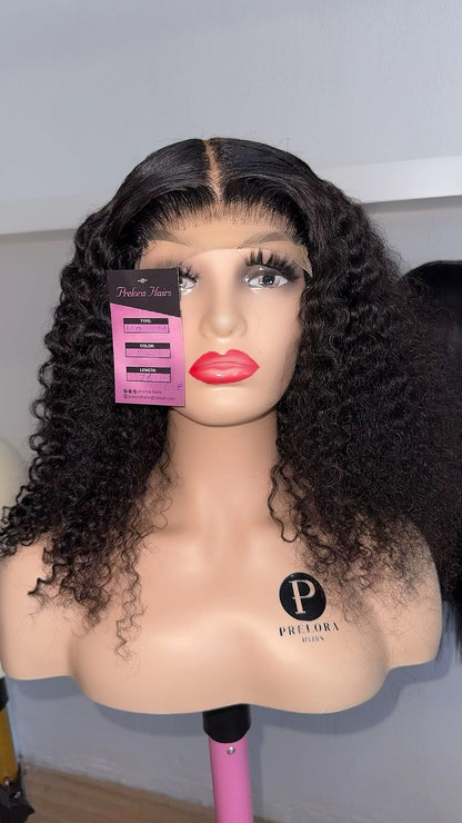 Afro kinky curly