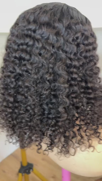 Afro kinky curly